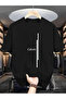 Men's "Calvin" Printed Vertical Striped T-Shirt