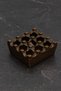 Patterned Cast Iron Ashtray, Square Decorative Ash Tray, Color Options and Long Lasting - 3