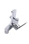 Bathroom Faucet Wall Mounted Sink Kitchen Shower Tap Mixer Faucet Hot Cold Dual Water Inlet - 4