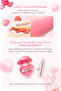 أحمر شفاه وأحمر خدود ذو لمسة مخملية مكثفة وملونة من DASIQUE Souffle Color Pot 11 Cherry Custard - 6
