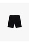 Pocket Detailed Bermuda Waist Tie Slim Fit Jean Shorts - 2
