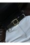 Kare Accessory Gold Buckle Women's Belt, Daily Belt, Jacket Belt, Pants Belt - 2