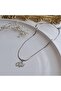 Steel Italian Chain Elephant Figured Necklace (48cm)