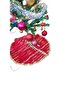 Christmas Tree Underlay Cover, Pine Tree Foot Carpet Cover, 70 cm - 2