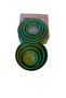 Set of 4 Luxury Storage Containers with Leak-Proof Lids (Elegance Series) - 8.6 L - 4