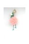 Puff Keychain Horse Pink - 2