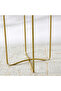 Metallic Side Table - 29x29x46 cms - 5