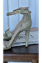 Perla Glittery Detachable Buckle Detailed Heeled Shoes - 8