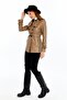 Women's Leather Trench Coat/Jacket - 2