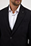 Ruben Men's Black Polyviscose Fabric Jacket+Pants+Vest Slim Fit Suit - 2