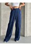 Women's Leopard Print Stretch Satin Pants - 6