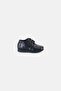 Toddlers Boy Leather Lace up Shoes, Black - 3