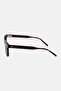 Men 20756608648IR Square Sunglasses, Brown Havana - 4