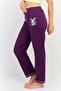 By Rosaline Women Graphic Print Pyjama Pants, Purple - 2