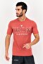 Men Loose Fit Short Sleeves Outdoor T-shirt, Brown