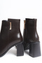 İnci̇ Women's Buckle Heeled Boots A006-K1031 - 4