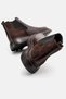 Genuine Leather, Laceless, Thick Soled, Leather Men's Waterproof Boots - 4