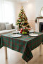 Piti Checkered Tablecloth, Picnic Cover, Multi-Purpose Cover, Christmas Tablecloth - 2