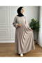 Aerobin Pleated Dress with Half Zipper (Suitable for Breastfeeding) - 5
