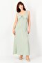 Women Polka Maxi Dress, Multicolor