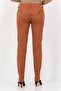 Women Skinny Fit Solid Skinny Pants, Brown - 3