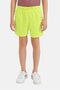 Kids Boy Brand Logo Outdoor Shorts, Lime Green