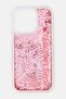 iPhone 16 Pro Liquid Glitter Protective Case, Pink