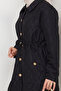 Women's Plus Size Jacket Coat with Tunnel Waist - 7