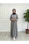 Aerobin Pleated Dress with Half Zipper (Suitable for Breastfeeding)