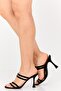 Women Medium Ninfe Slip On Sandals, Black - 2