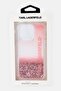 iPhone 16 Pro Liquid Glitter Protective Case, Pink - 2