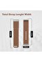 so Luxe Tapered Leather Replacement Band Compatible with WHOOP 5.0, One, Peak, Life – Not for Ge - 8