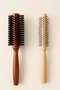 2-Piece Wooden Hair Styling Brush