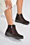 V324800402 Brown Genuine Leather Suede Women's Boots