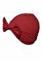 Girl's 100% Cotton Stretchy Combed Cotton Bow Detailed Bonnet Beanie - 7