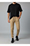 Elastic Cuffed Jogger Pants Men's Slim Fit Casual Style
