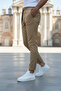 Men's Lace-Up Jogger Pants Casual Elegance, Relaxed Fit - 2
