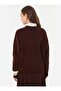 Soft Knitted Basic Sweater - Brown - - 5