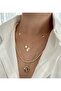 Steel Necklace Set (Honeycomb Necklace). Bee Necklace)