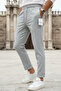 Men's Lace-Up Jogger Pants Casual Elegance, Relaxed Fit