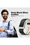 Luxe Tapered Leather Replacement Band Compatible with WHOOP 5.0, One, Peak - 4