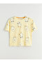 Crew Neck Patterned Women's Pajamas Set - 5