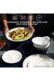 Dinnerware Set 18-Piece, Navy, White, 1147837 - 3
