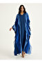 Renkli kaftan elbise
