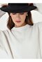 Soft Knitted Basic Sweater - Ecru - - 3