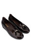Women's Genuine Leather Brown Comfort Shoes - 2