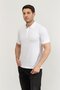 Men's Polo Neck T-Shirt White - 2