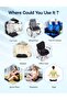 Memory Foam Coccyx Orthopedic Gel Seat Cushion for Lower Back Pain Relief (Black) - 6