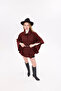 Women's Winter Cashmere Poncho - 4
