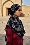 Bade Wool Silk Shawl - Black - 2